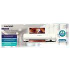 Laminadora Pacific A4 350X105X55MM doble funcion frio o caliente Blanco  2
