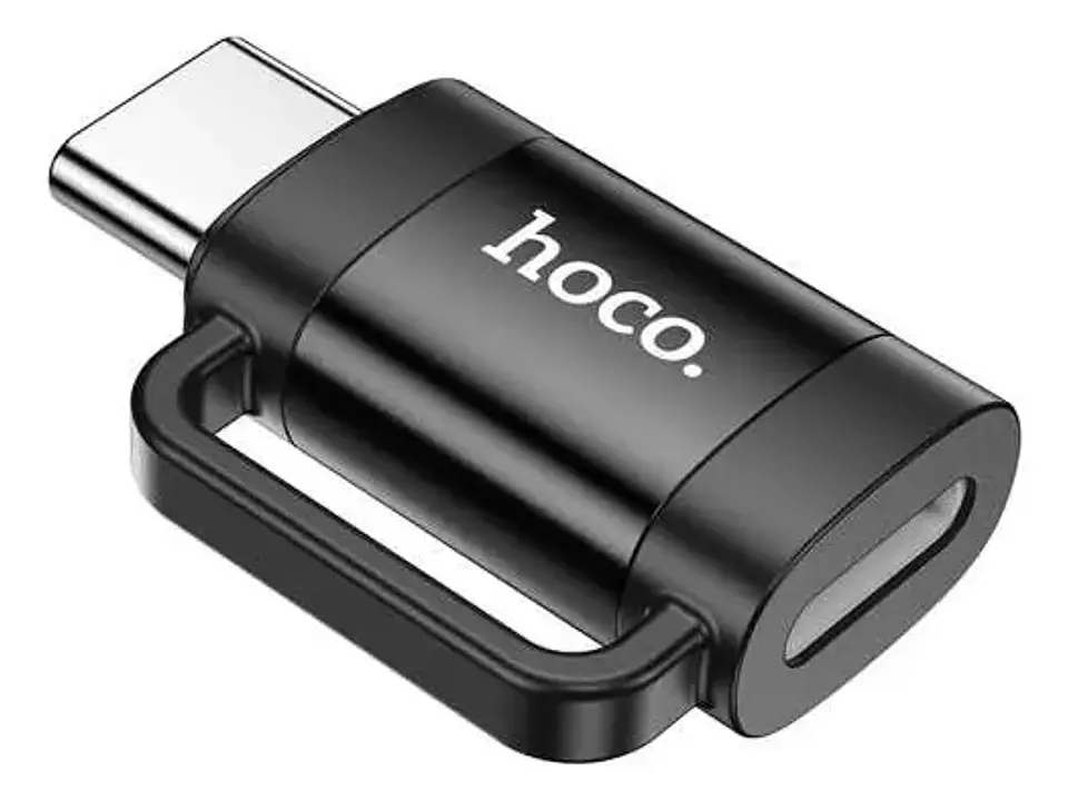 Adaptador Convertidor Usb-c Compatible Con Iphone Hoco. 1
