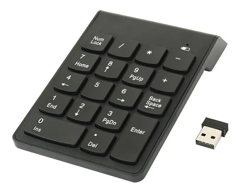 Teclado numerico inalambrico tecnolab TL859 