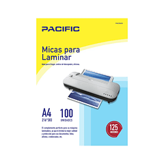 laminas termolaminadora formato A4 125 micrones 