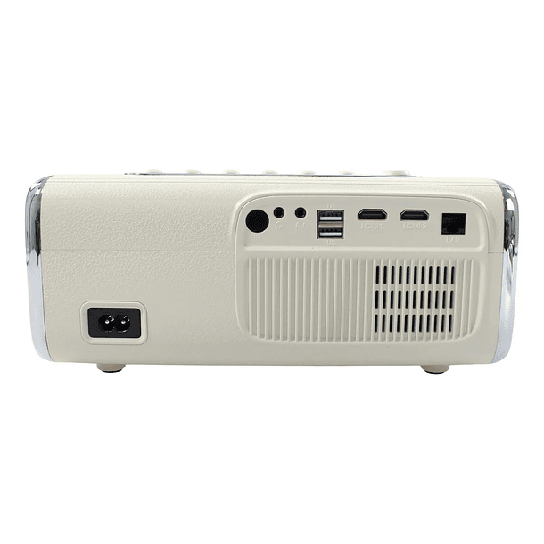 Proyector Smart Android 9 Tecnolab TL732 1080p 4K WiFi Bluetooth 1500lm Blanco TL132 2