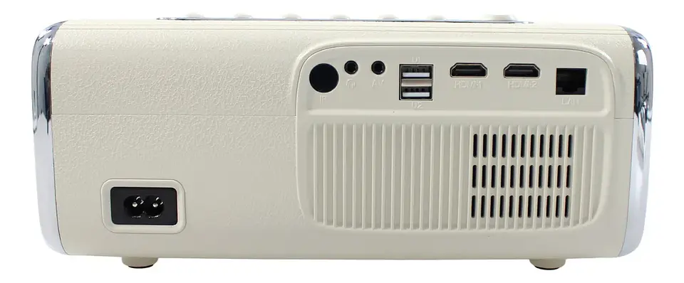 Proyector Smart Android 9 Tecnolab TL732 1080p 4K WiFi Bluetooth 1500lm Blanco TL132 2