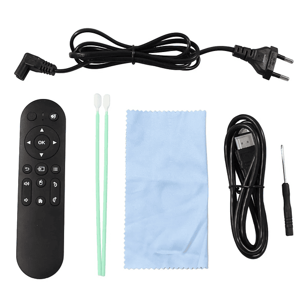 Proyector Smart Android 9 Tecnolab TL732 1080p 4K WiFi Bluetooth 1500lm Blanco TL132 4