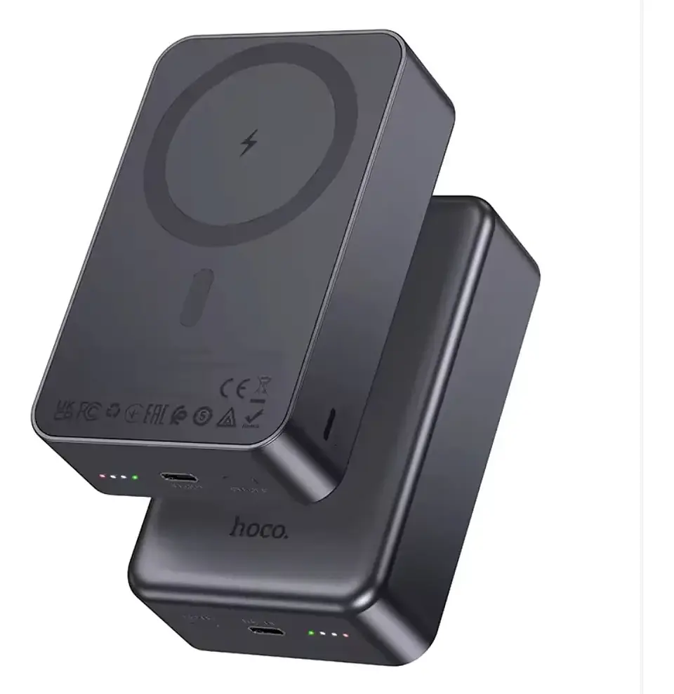 Bateria portátil inalámbrica 20W magnetica  dual imput 20.000mah J160B  1
