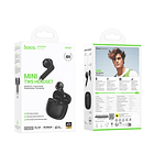 Audifonos inalambricos BT mini TWS EW201 HOCO negro  3
