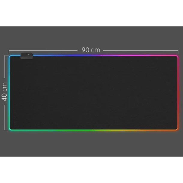 Mousepad gamer RGB REPTILEX 900X400X40MM RX050  2
