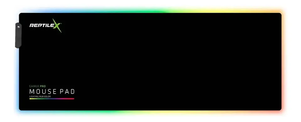 Mousepad gamer RGB REPTILEX 900X400X40MM RX050  1