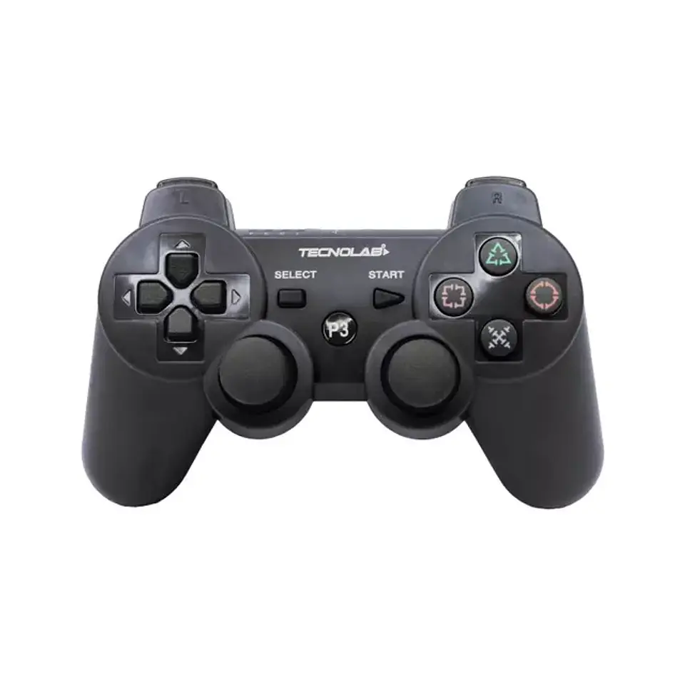 Joystick Bluetooth PS3 Tecnolab Negro  1
