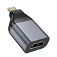 Adaptador USB-C a HDMI OTG HOCO UA33 gris - Miniatura 1