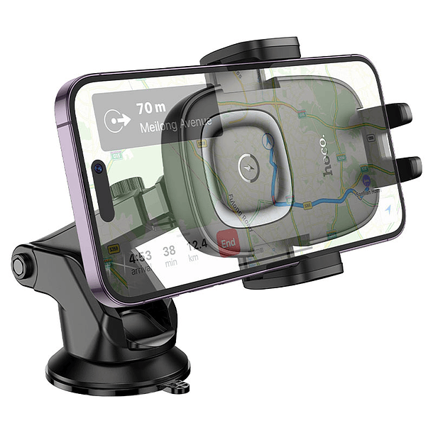 Soporte para vehiculo cargador de 15W HOCO HW32  2