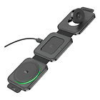 Cargador inalámbrico 3 en 1 plegable HOCO CQ4  1