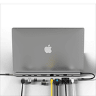 HUB Adaptador multipuerto USB C 10 en 1 2