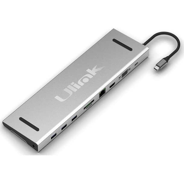 HUB Adaptador multipuerto USB C 10 en 1 1