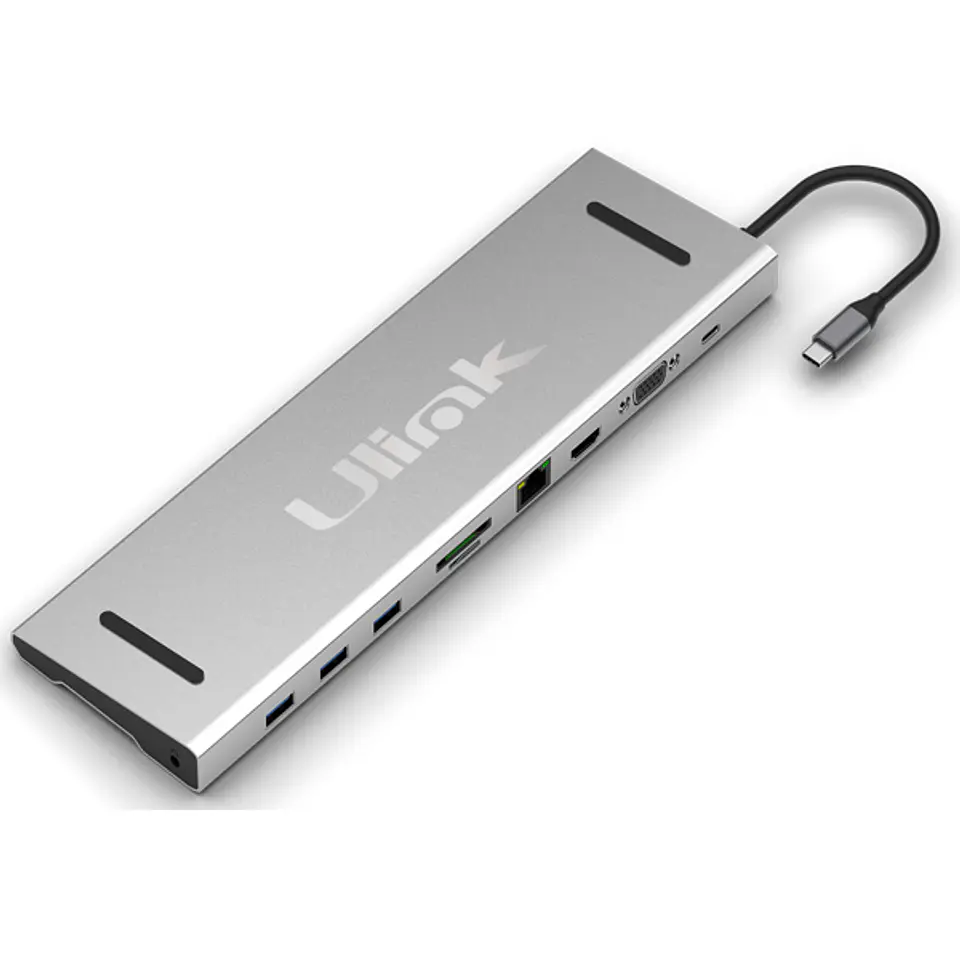 HUB Adaptador multipuerto USB C 10 en 1 1