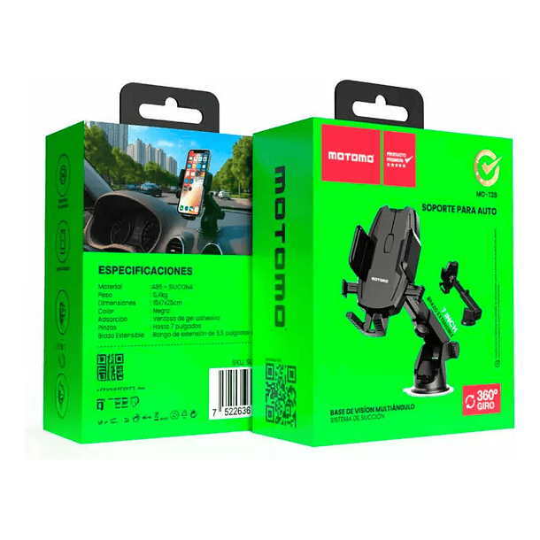 Soporte para auto brazo extensible motomo MO-T28  3