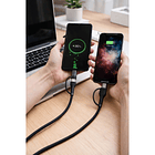 Cable de carga y datos 1MT Motomo trenzado 4 en 1 PDU-4IN1 100W  2