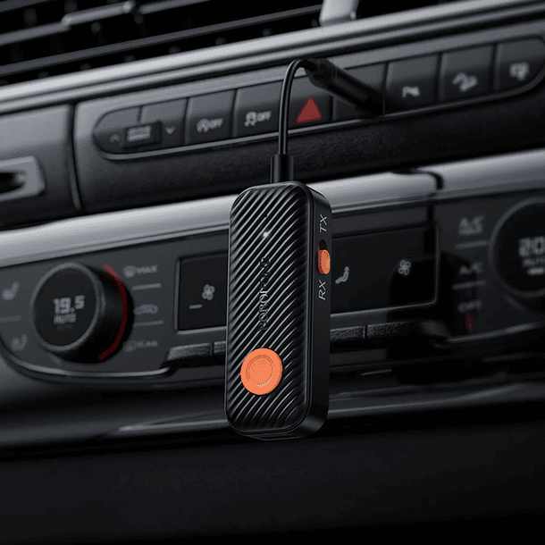 Receptor/transmisor BT automovil 3.5mm AUX hoco BC62  4