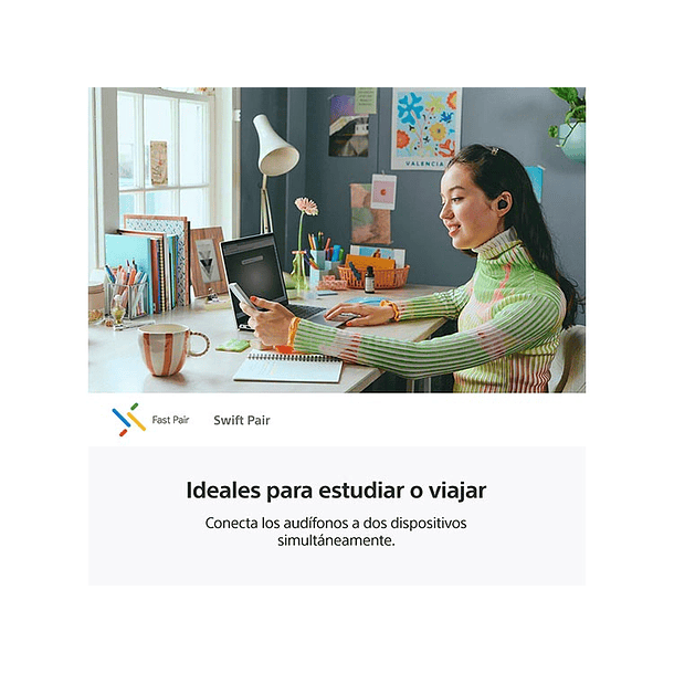 Audífonos Sony TF WF-C510 Negro  5