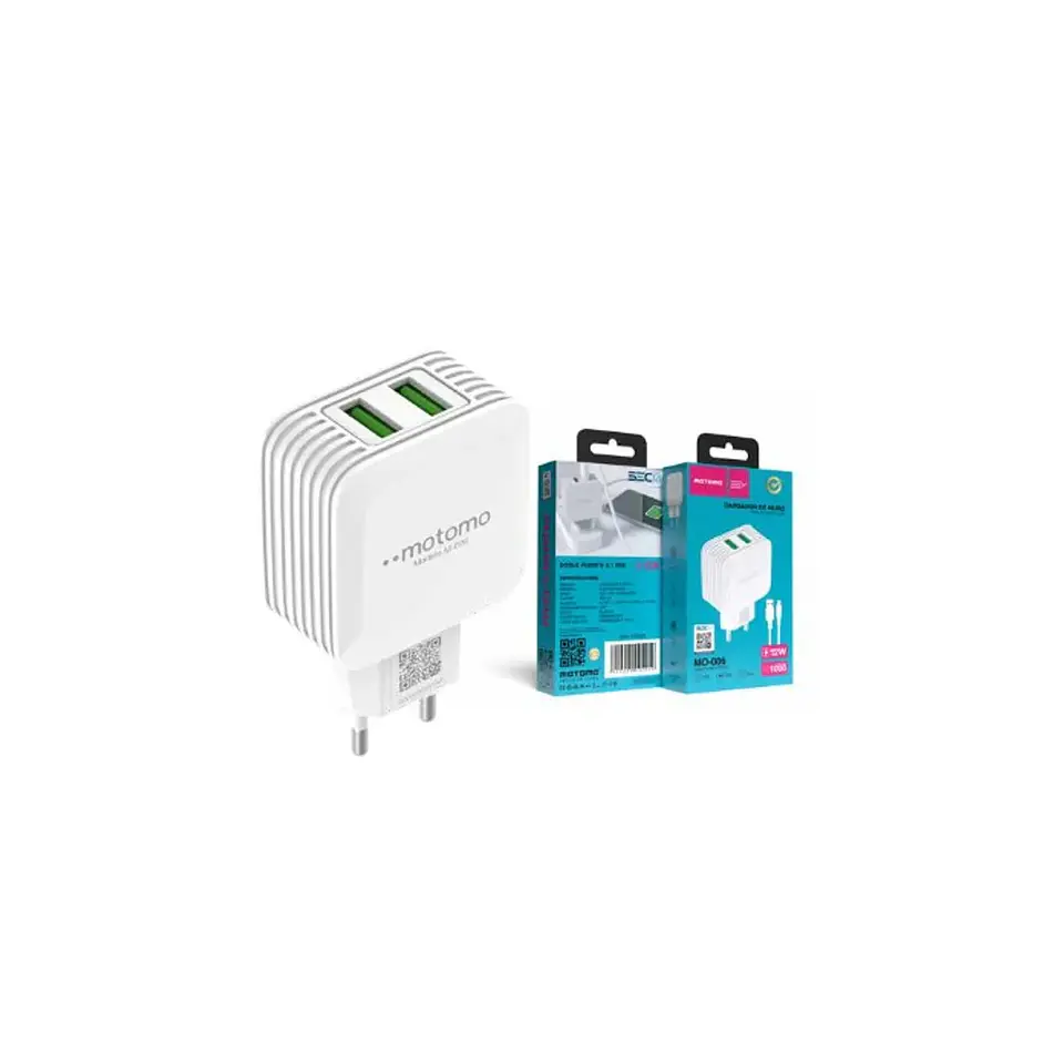 Cargador de iphone con cable motomo MO-006  2