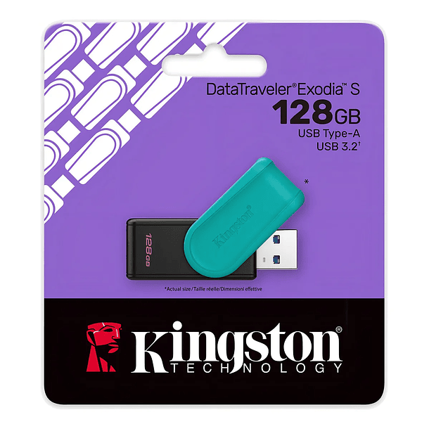 Pendrive exodia`s 128GB USB KINGSTON  3