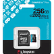 Memoria microSD KINGSTON 256GB A2 200MB/S 