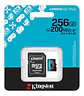 Memoria microSD KINGSTON 256GB A2 200MB/S  - Miniatura 1