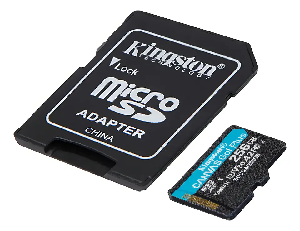 Memoria microSD KINGSTON 256GB A2 200MB/S  2