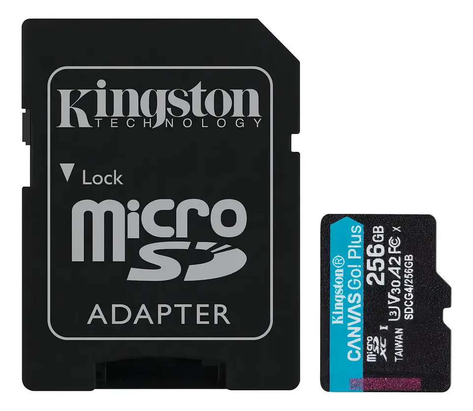 Memoria microSD KINGSTON 256GB A2 200MB/S  3