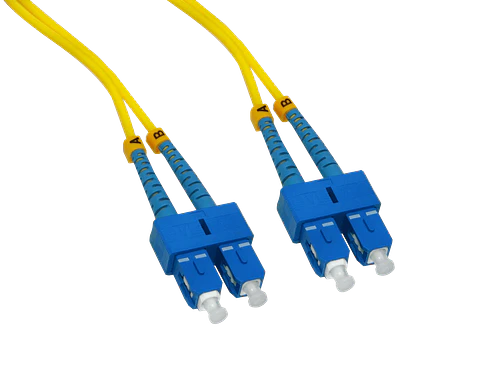 SC-SC MonoModo SM Duplex Jumper Cable Fibra 3.0mm 9/125