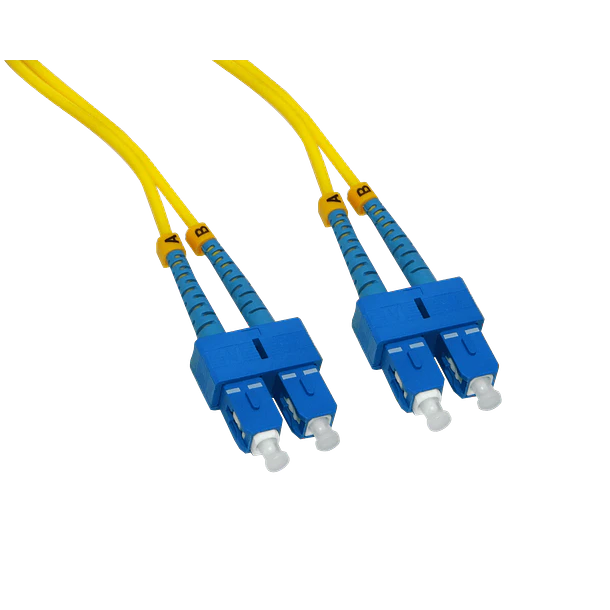 SC-SC MonoModo SM Duplex Jumper Cable Fibra 3.0mm 9/125 1