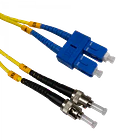 5mt ST/UPC-SC/UPC MonoModo SM Duplex Jumper Cable Fibra 9/125um 3mm  1