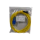 5mt ST/UPC-SC/UPC MonoModo SM Duplex Jumper Cable Fibra 9/125um 3mm  - Miniatura 3