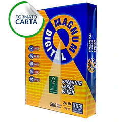 RESMA PAPEL CARTA 75 GR 500 HOJAS MAGNUM