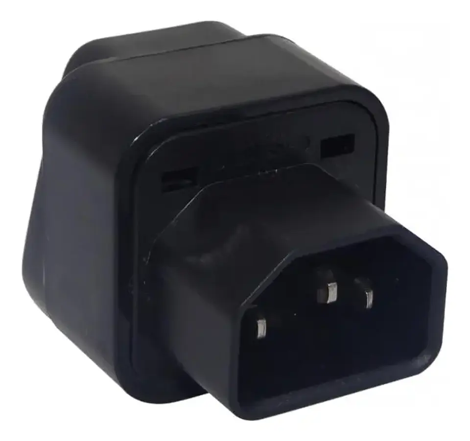 Macho-C14 10A Adaptador Multinorma Schuko-US  2