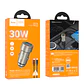 Cargador para automovil 30W con cable tipo c a lightning HOCO Z57A  - Miniatura 2