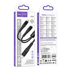 Cable de carga y datos X123 Tipo c a tipo c + lightning trenzado 1m 4