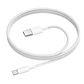 Cable de carga y datos USB-C blanco 3.0 Trenzado BX117 1m - Miniatura 2