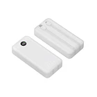 Powerbank 20.000 mah 22.5w incluye dos cables iphone y Usb C DUAL IMPUT Blanco  2