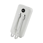Powerbank 20.000 mah 22.5w incluye dos cables iphone y Usb C DUAL IMPUT Blanco  1