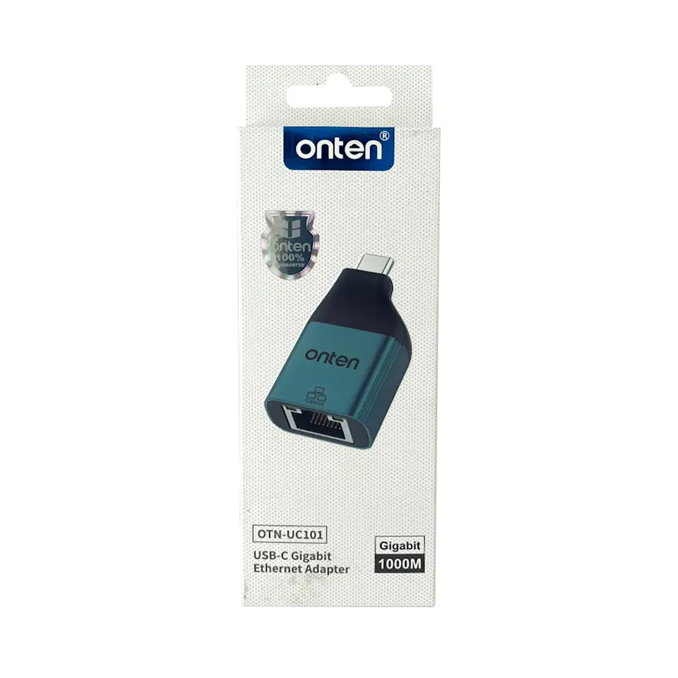 Adaptador tipo c a RJ45 ethernet Gigabyte ONTEN  3