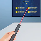 Presentador inalambrico y puntero laser utek UT-PR5800  5