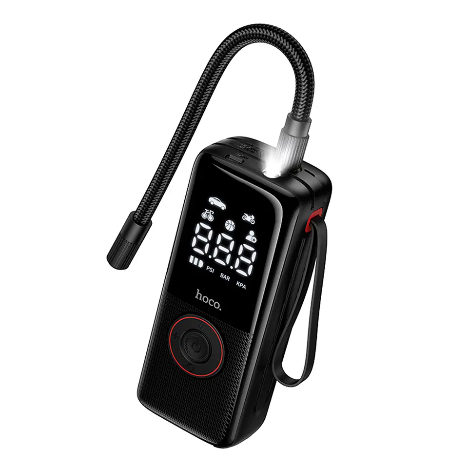 Inflador portatil de neumaticos HOCO ZP18  1