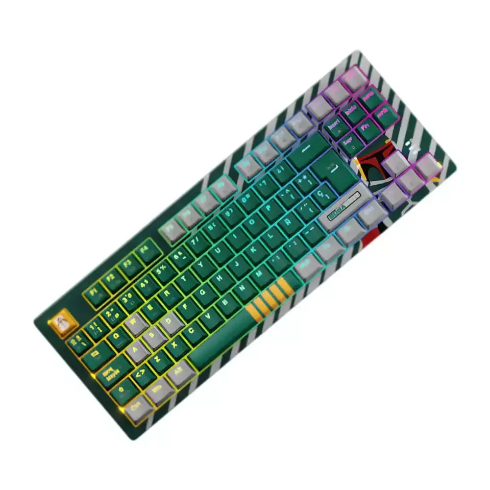 Teclado mecánico inalambrico Primus Ballista 82T Boba Fett 1