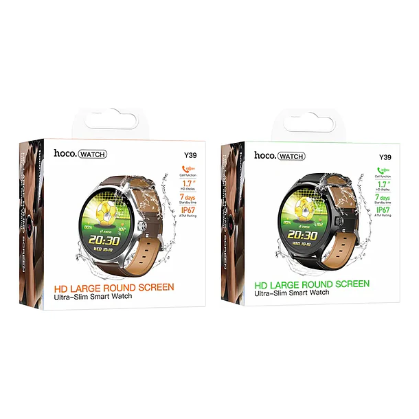 Smartwatch HOCO Y39 Negro  3