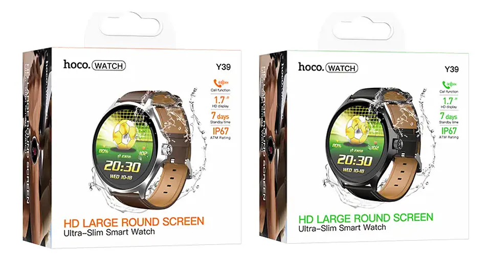 Smartwatch HOCO Y39 Negro  3