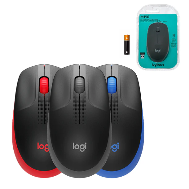 Mouse Inalambrico Logitech M190 1
