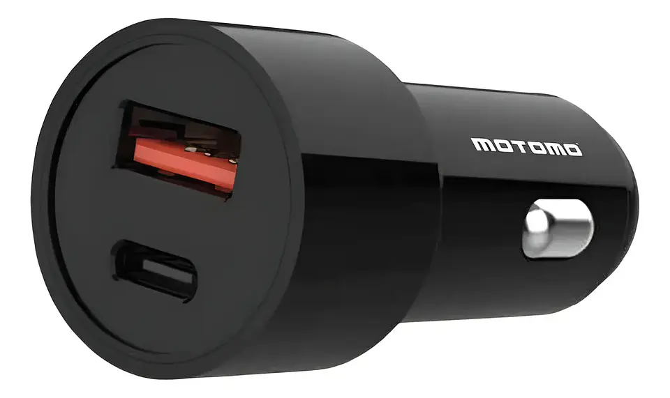 Cargador para vehículo DUAL super carga rápida 52.5W mo-car51  1