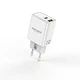 Cargador USB-C 25W DUAL USB-C y USB motomo PD-L25 