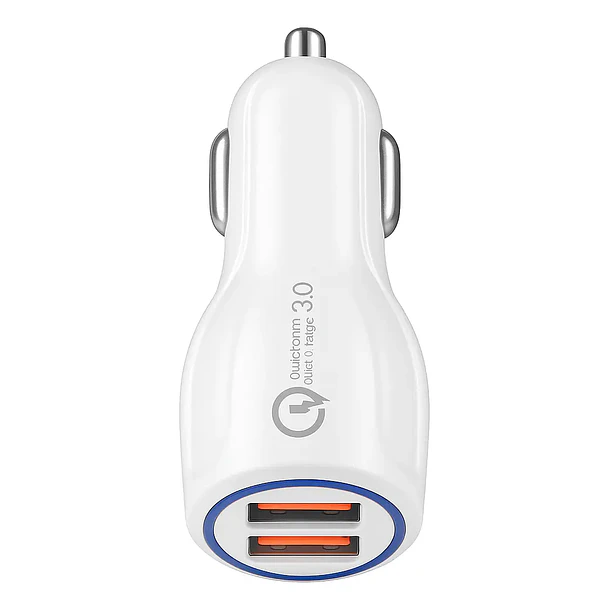 Cargador para vehículo DUAL 2.4A USB MO-CAR21  1