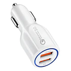 Cargador para vehículo DUAL 2.4A USB MO-CAR21  2
